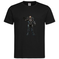 Футболка с принтом Хейло Сила - 2XL черная