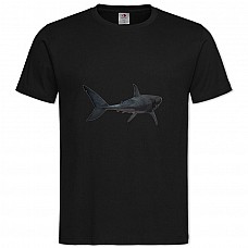 TShark With Tale -shirt with Print Shark With Tale - 2XL black