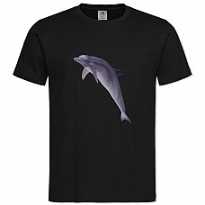 TViolet Dolphin -shirt with Print Violet Dolphin - 2XL black