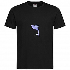 TViolet Whale -shirt with Print Violet Whale - 2XL black
