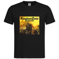 Футболка с принтом Киндам Кам Да Приидет Царствие Избавление Тематика Принт - 2XL черная