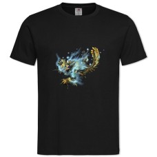 Футболка с принтом Монстер Хантер: Мир Монстр Принт - 2XL черная