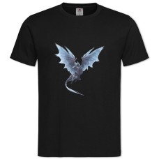 Футболка с принтом Монстер Хантер: Мир Создание Прикольный Принт - 2XL черная