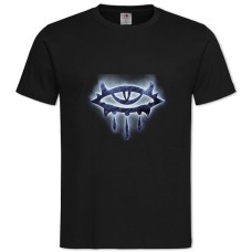 Футболка з принтом Невервінтер Логотип - 2XL чорна