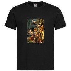 Футболка з принтом Невервінтер Тематика - 2XL чорна