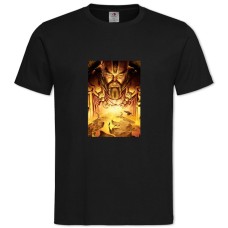 Футболка з принтом Невервінтер Тематика Принт - 2XL чорна