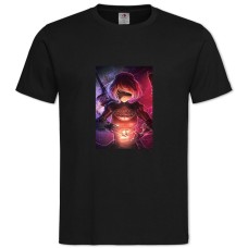 Футболка с принтом Ниер Автомата Прекрасный Принт - 2XL черная