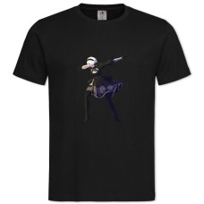 Футболка с принтом Ниер Автомата Даб - 2XL черная