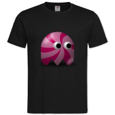 Футболка с принтом Пакман Конфета Герой - 2XL черная