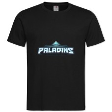 Футболка з принтом Паладин Чемпіони Королівства - 2XL чорна