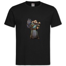 Футболка з принтом Паладин Торвальд - 2XL чорна