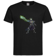 Футболка с принтом Паладины Андроксус - 2XL черная