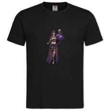 Футболка з принтом Паладин Серіс - 2XL чорна