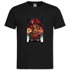 Футболка с принтом Обитель Зла Тематика - 2XL черная