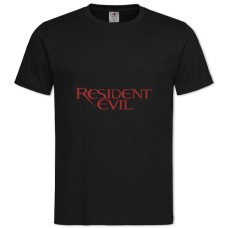 Футболка с принтом Обитель Зла Логотип - 2XL черная