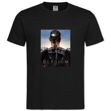 Футболка з принтом Кільце Елізіум Принт - 2XL чорна