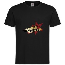 TSonic Forces Logo -shirt with Print Sonic Forces Logo - 2XL black