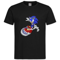 TSonic Print Hero -shirt with Print Sonic Print Hero - 2XL black