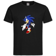 TSonic Main Hero Print -shirt with Print Sonic Main Hero Print - 2XL black
