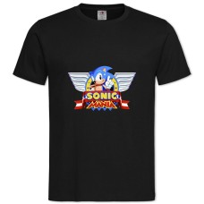 TSonic Logo -shirt with Print Sonic Logo - 2XL black