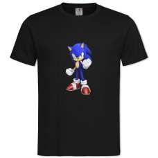 TSonic Game Hero -shirt with Print Sonic Game Hero - 2XL black