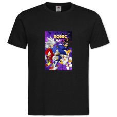 TSonic Heroes -shirt with Print Sonic Heroes - 2XL black