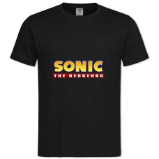 TSonic Main Logo -shirt with Print Sonic Main Logo - 2XL black