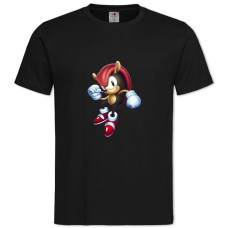 TSonic Cute Hero Print -shirt with Print Sonic Cute Hero Print - 2XL black