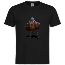 TSea Of ​​Thieves Skeleton Print -shirt with Print Sea Of ​​Thieves Skeleton Print - 2XL black