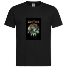 TSea Of ​​Thieves Theme -shirt with Print Sea Of ​​Thieves Theme - 2XL black