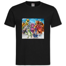 TSpore Heroes -shirt with Print Spore Heroes - 2XL black