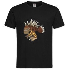 TSpore Monster Print -shirt with Print Spore Monster Print - 2XL black