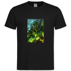 TStarcraft Hero -shirt with Print Starcraft Hero - 2XL black
