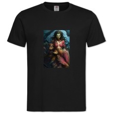TStarcraft Amazing Woman Print -shirt with Print Starcraft Amazing Woman Print - 2XL black