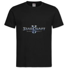 TStarcraft Logo Print -shirt with Print Starcraft Logo Print - 2XL black
