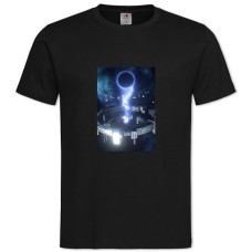 TStellaris Theme -shirt with Print Stellaris Theme - 2XL black
