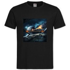 TStellaris Main Theme -shirt with Print Stellaris Main Theme - 2XL black