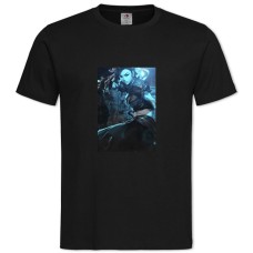TStreet Fighter Girl -shirt with Print Street Fighter Girl - 2XL black