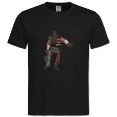 TTeam Fortress Hero -shirt with Print Team Fortress Hero - 2XL black
