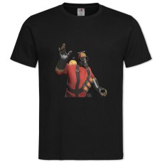 TTeam Fortress Print Hero -shirt with Print Team Fortress Print Hero - 2XL black