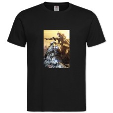 TTitanfall Theme Print -shirt with Print Titanfall Theme Print - 2XL black