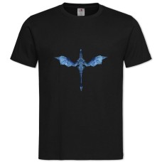 TThe Elder Scrolls Dragon -shirt with Print The Elder Scrolls Dragon - 2XL black