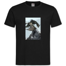 TThe Elder Scrolls Big Dragon -shirt with Print The Elder Scrolls Big Dragon - 2XL black