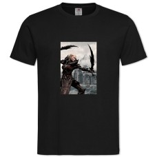 TThe Elder Scrolls Strong Hero Woman -shirt with Print The Elder Scrolls Strong Hero Woman - 2XL black