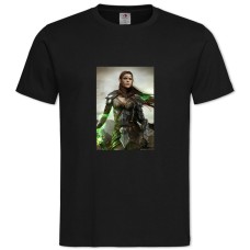 TThe Elder Scrolls Girl Hero Print -shirt with Print The Elder Scrolls Girl Hero Print - 2XL black