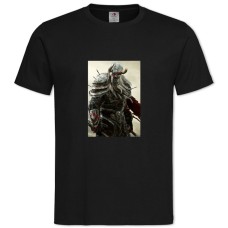 TThe Elder Scrolls Warrior Print -shirt with Print The Elder Scrolls Warrior Print - 2XL black