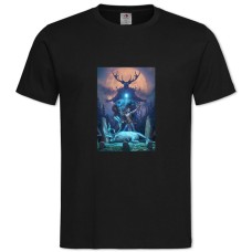 TThe Elder Scrolls Hircine Print -shirt with Print The Elder Scrolls Hircine Print - 2XL black