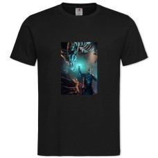 TThe Elder Scrolls Dragon Hero -shirt with Print The Elder Scrolls Dragon Hero - 2XL black