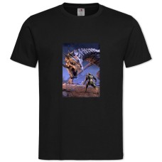 TThe Elder Scrolls Hero Dragon -shirt with Print The Elder Scrolls Hero Dragon - 2XL black