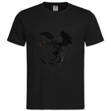 TThe Elder Scrolls Dragon Logo -shirt with Print The Elder Scrolls Dragon Logo - 2XL black
